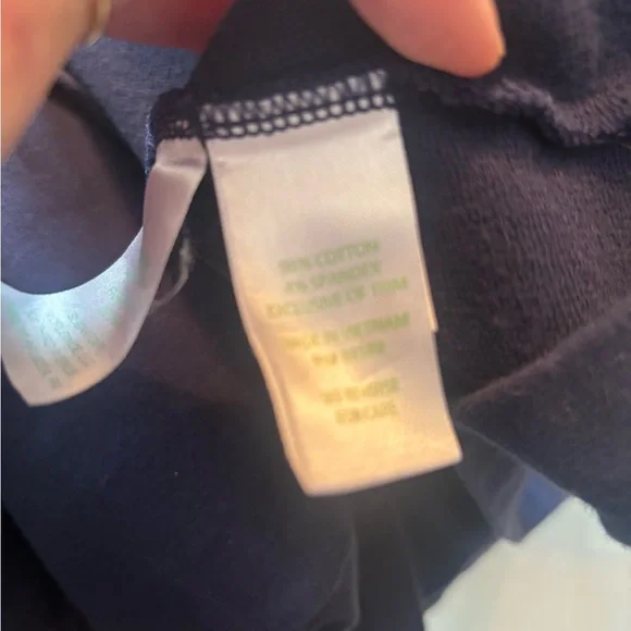 Lilly Pulitzer Navy Dress with Blue Embroidery - Picture 7 of 7